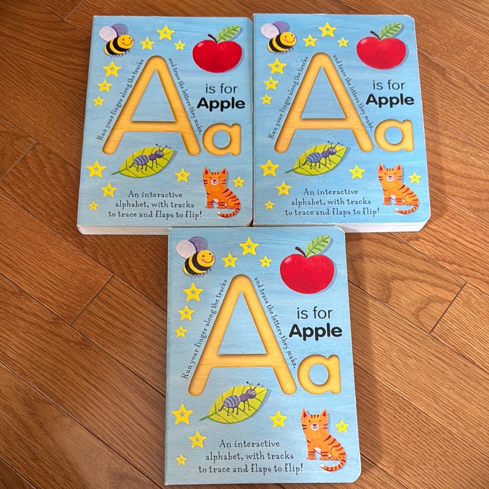 A is for Apple Interactive Book Set